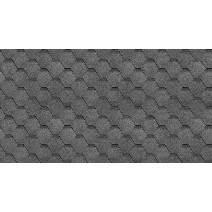 Гибкая черепица Технониколь Шинглас Финская Соната Серый