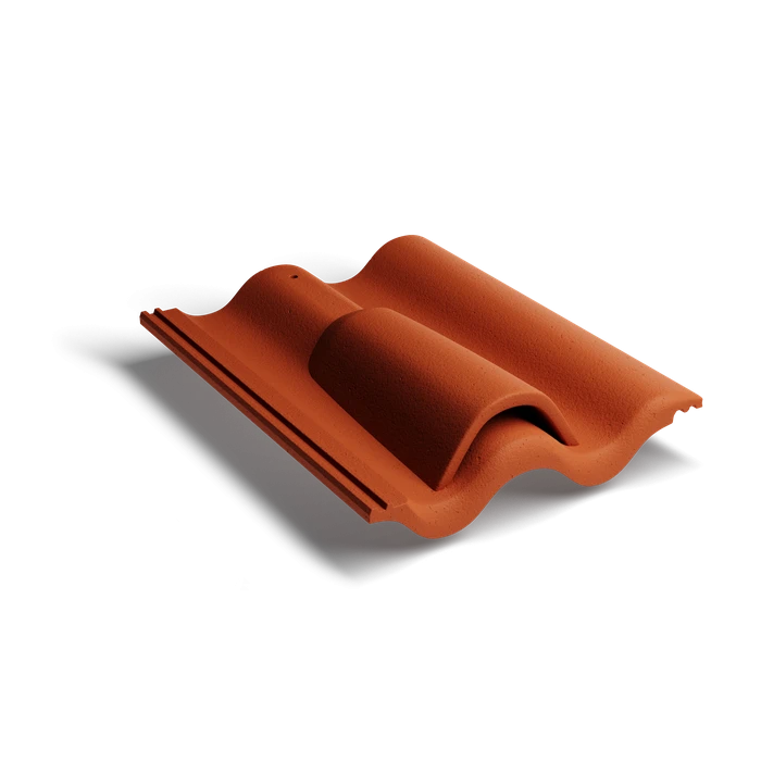 Вентиляционная черепица Kriastak Classic Кирпично-красный