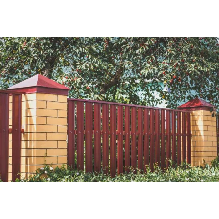 Штакетник М-образный В Grand Line 0,45 Полиэстер RAL 7004 Сигнальный Серый